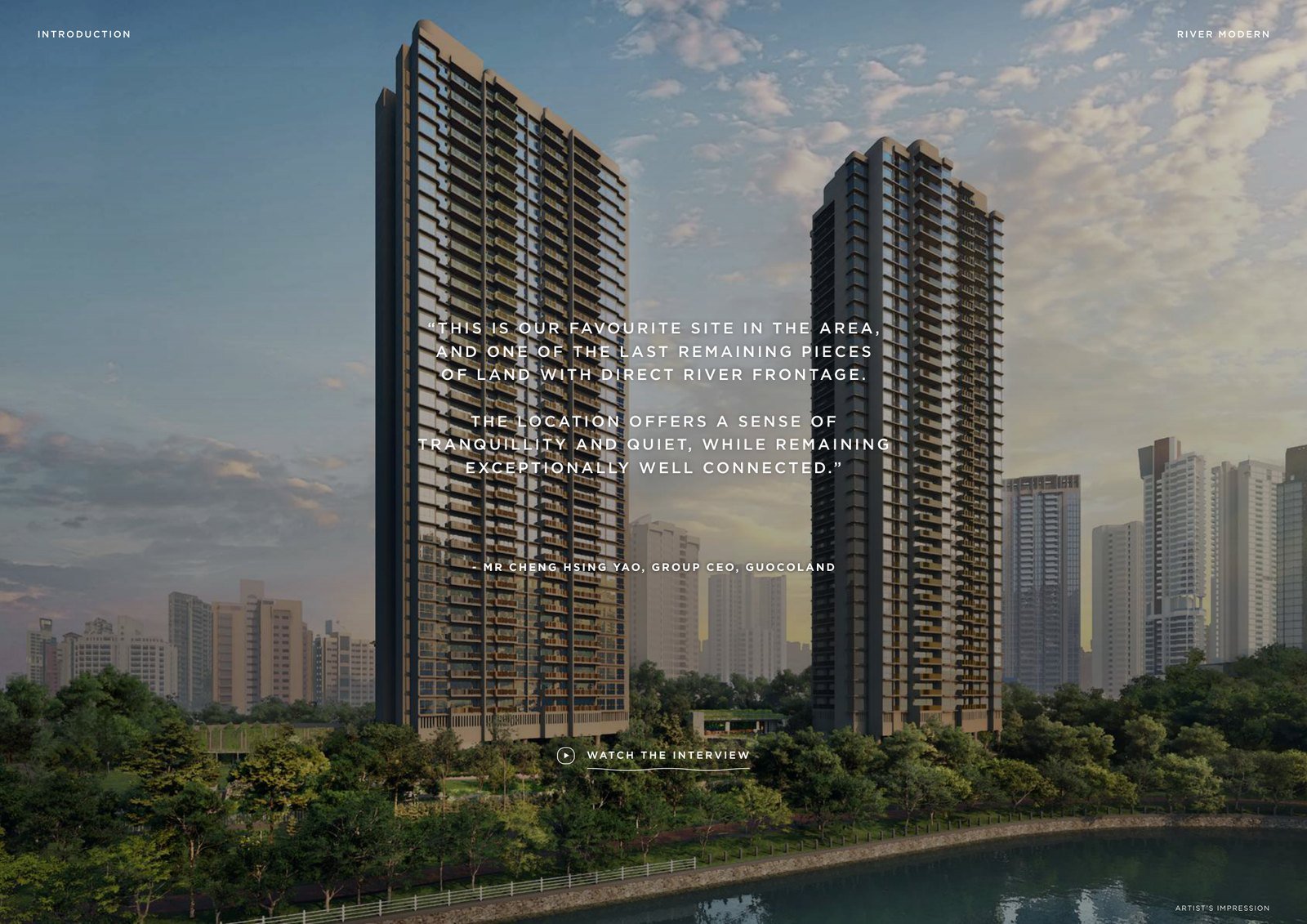 River Modern, 5 and 7 River Valley Green, Singapore District 9